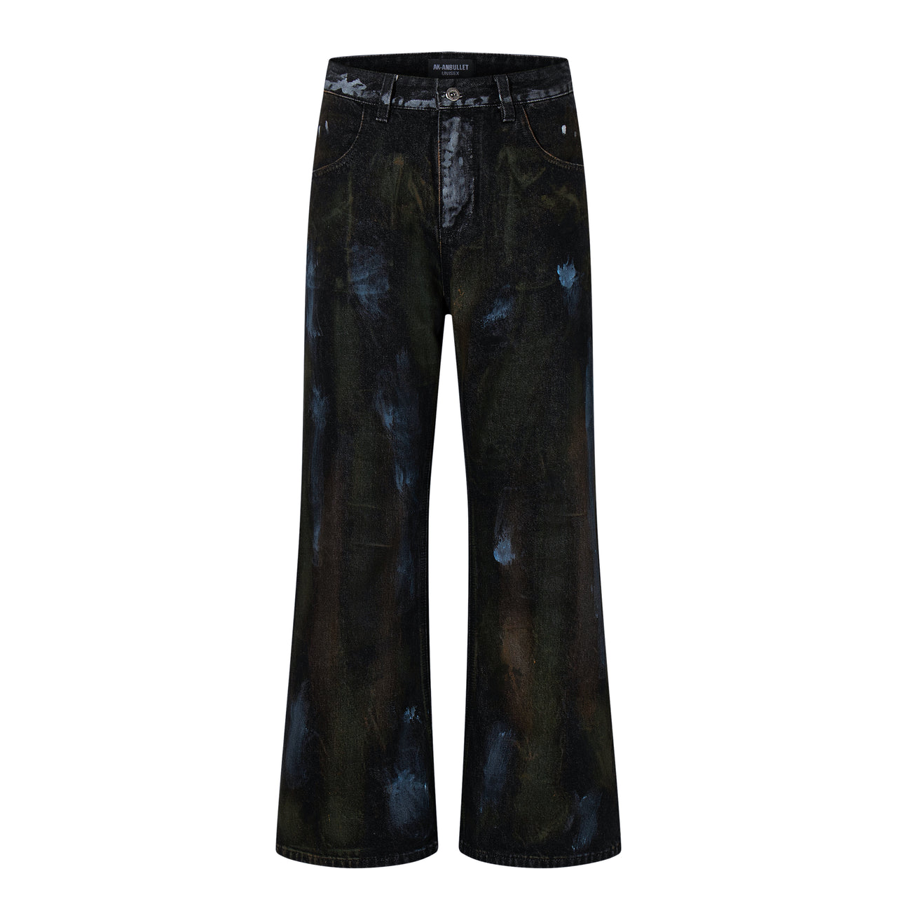 American Vintage Oil Paint Dyed Jeans