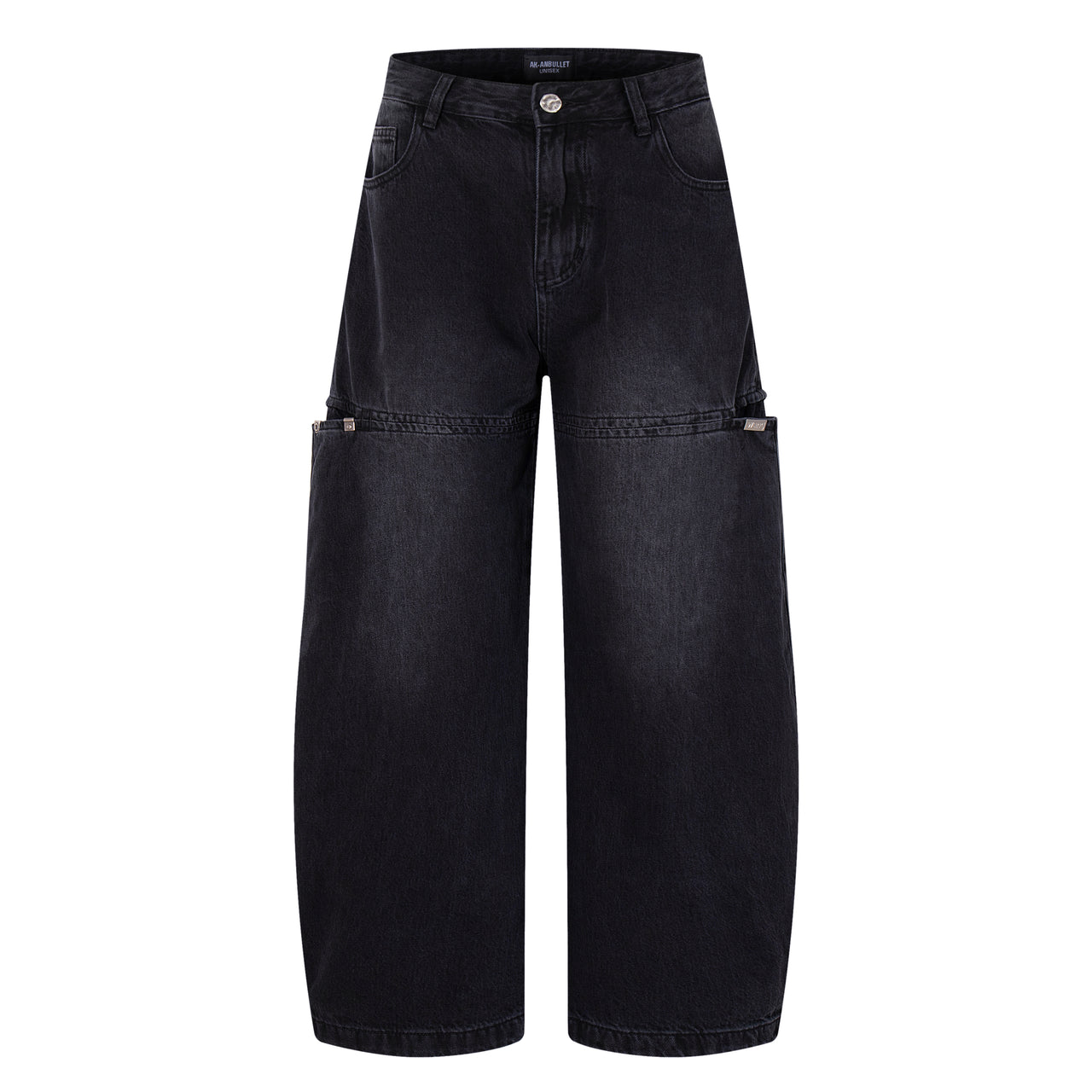 American Street Style Patchwork Jeans