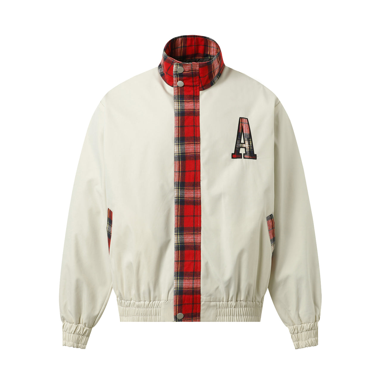 American Vintage Plaid Patchwork Jacket