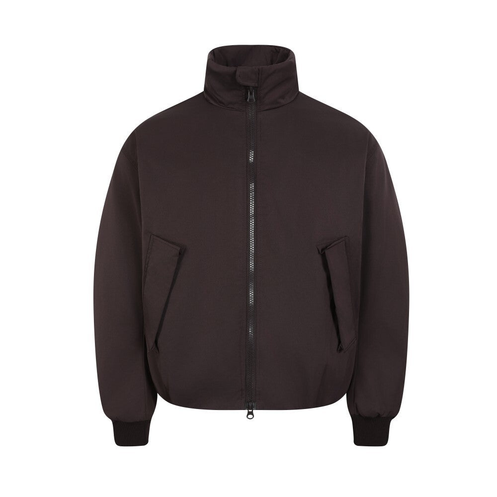 Streetwear Vintage Stand-Collar Oversized Padded Jacket