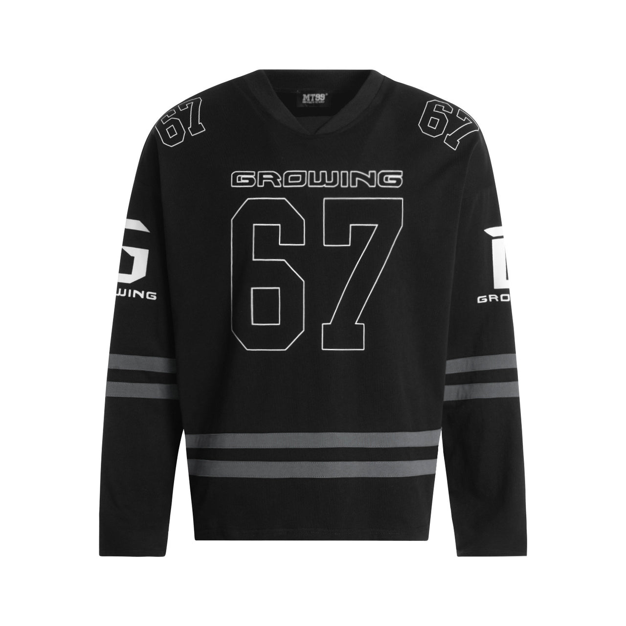 American Vintage Numeric Print Sweatshirt