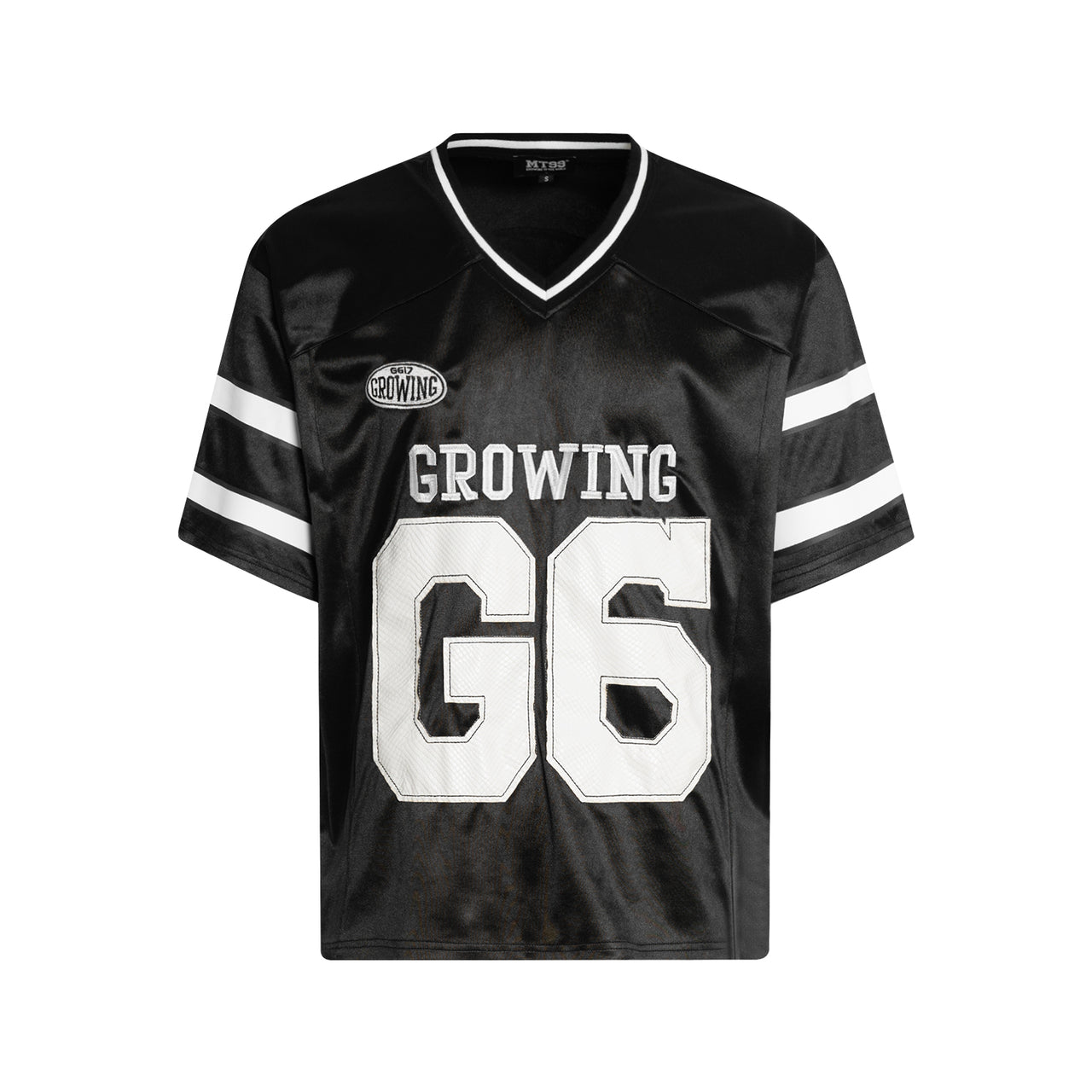 American Vintage Snake Print Patch Embroidery Tee