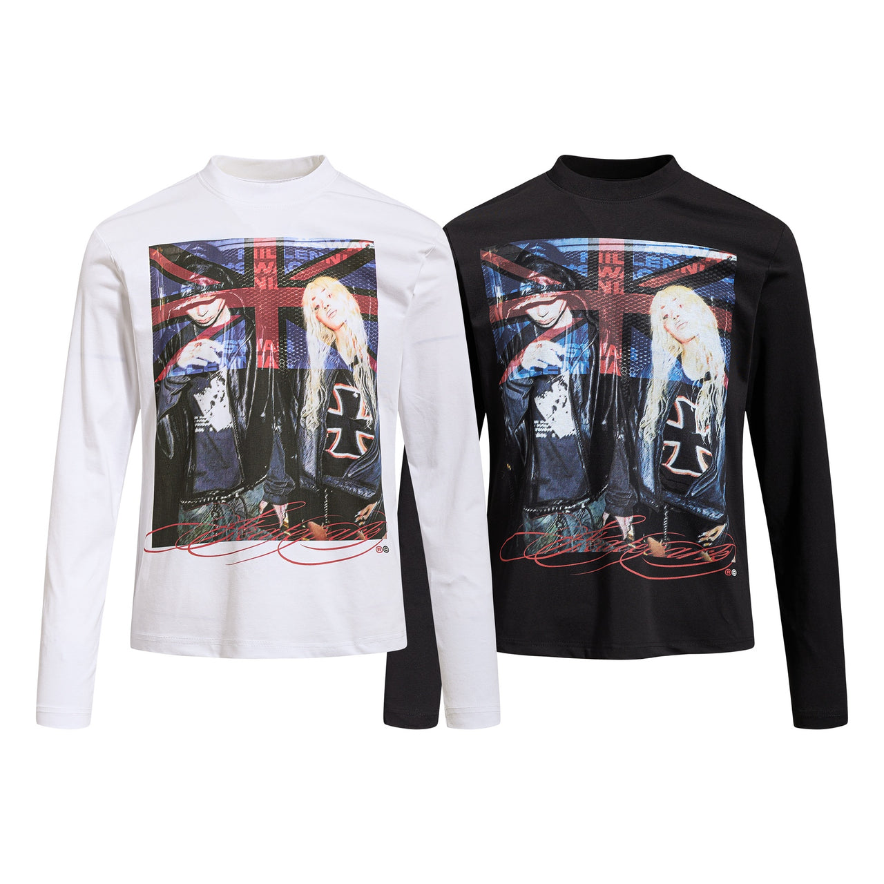 Omirad Union Photo Graphic Long Sleeve Tee