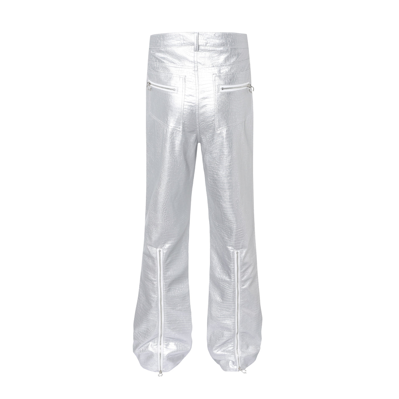 Crocodile Leather Pants