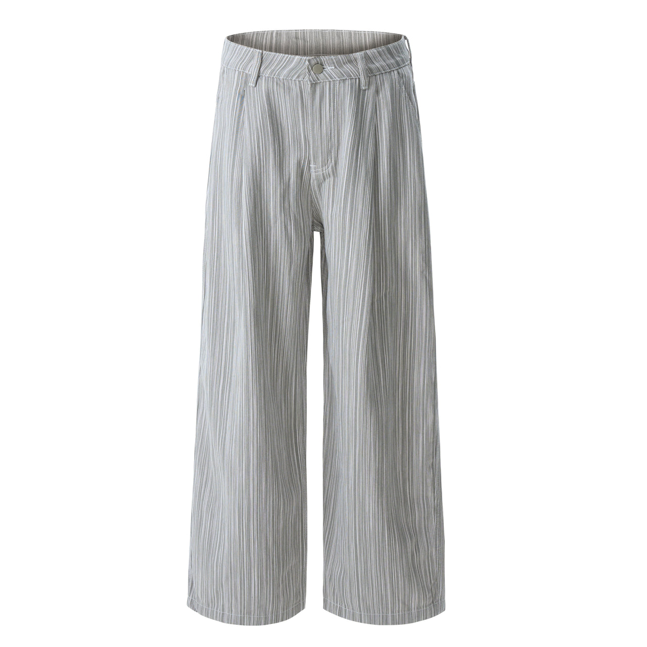 American High Street Unique Striped Casual Pants