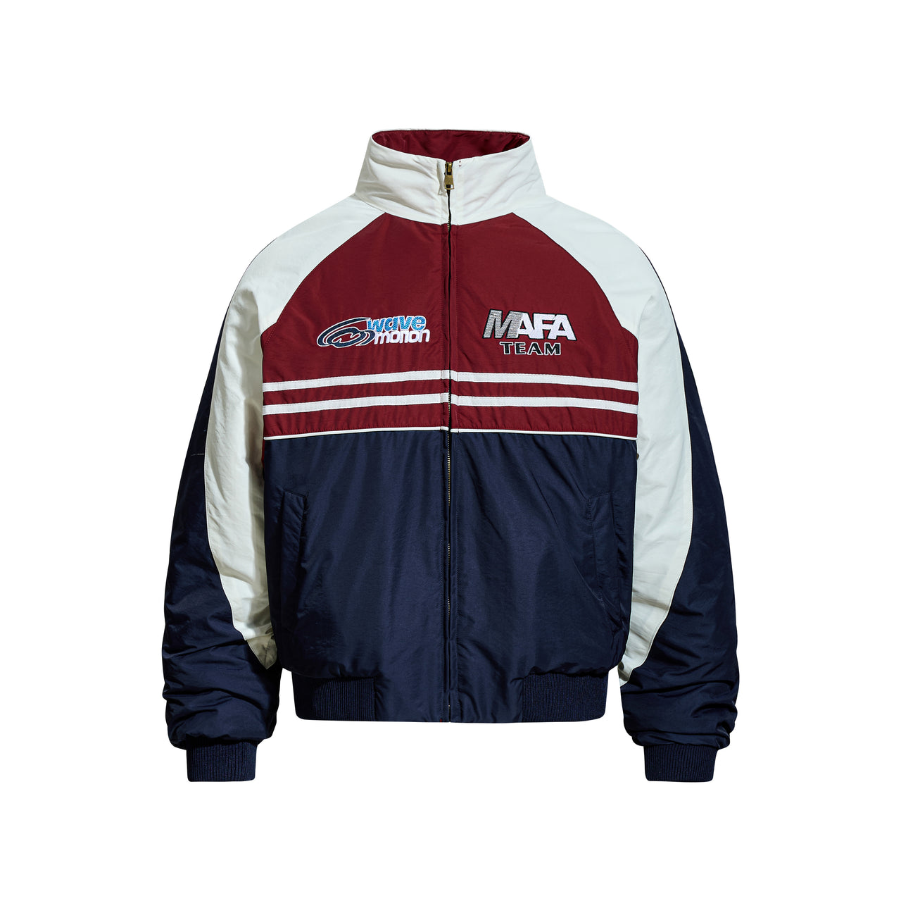 Omirad Retro Racing Colorblock Jacket