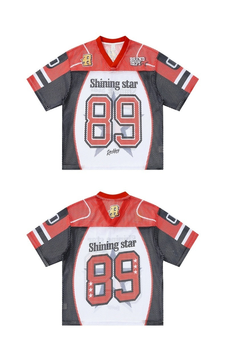 Omirad “Shining Star 89” Mesh Jersey T-Shirt