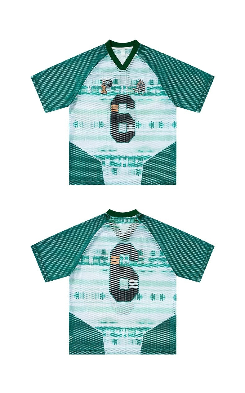 Omirad “Varsity 6” Mesh Jersey T-Shirt