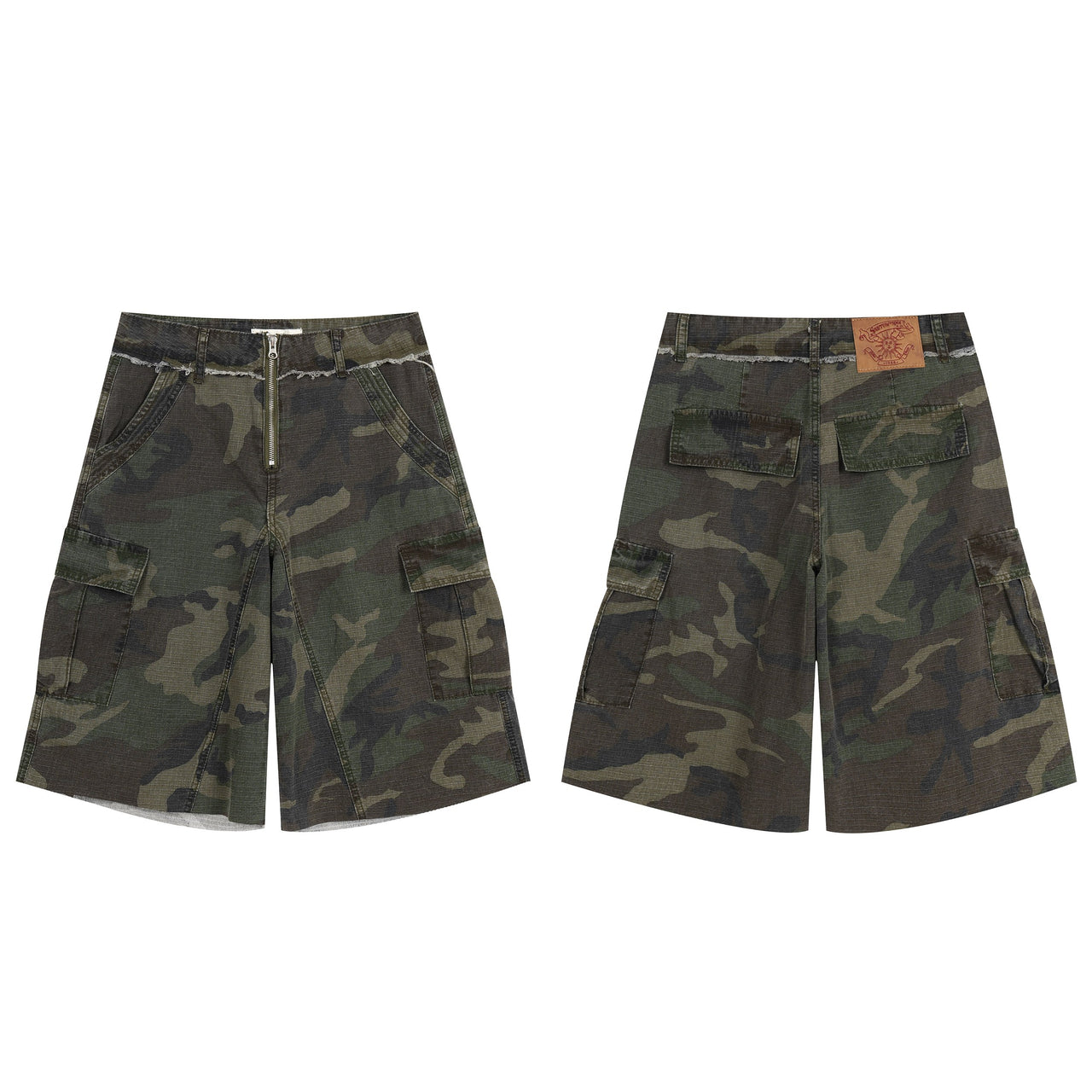 Omirad Camouflage Cargo Shorts