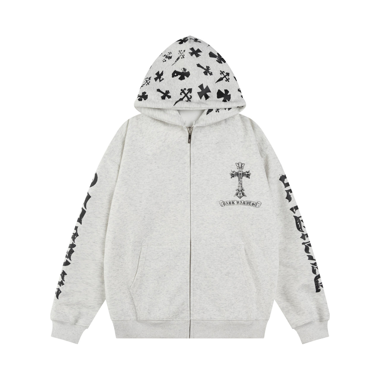 American Street Style Digital Print Hoodie