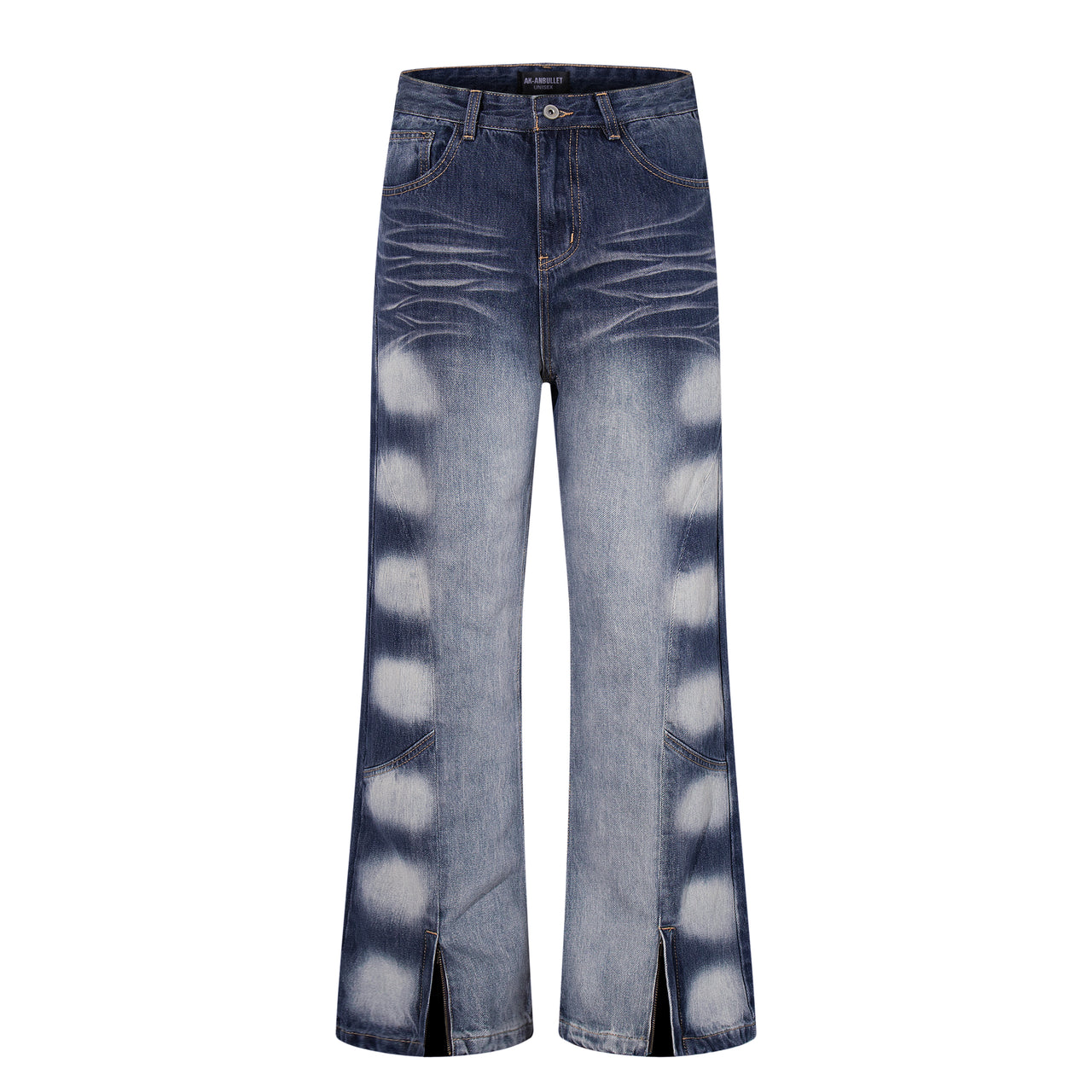 American High Street Wash-Dyed Jeans