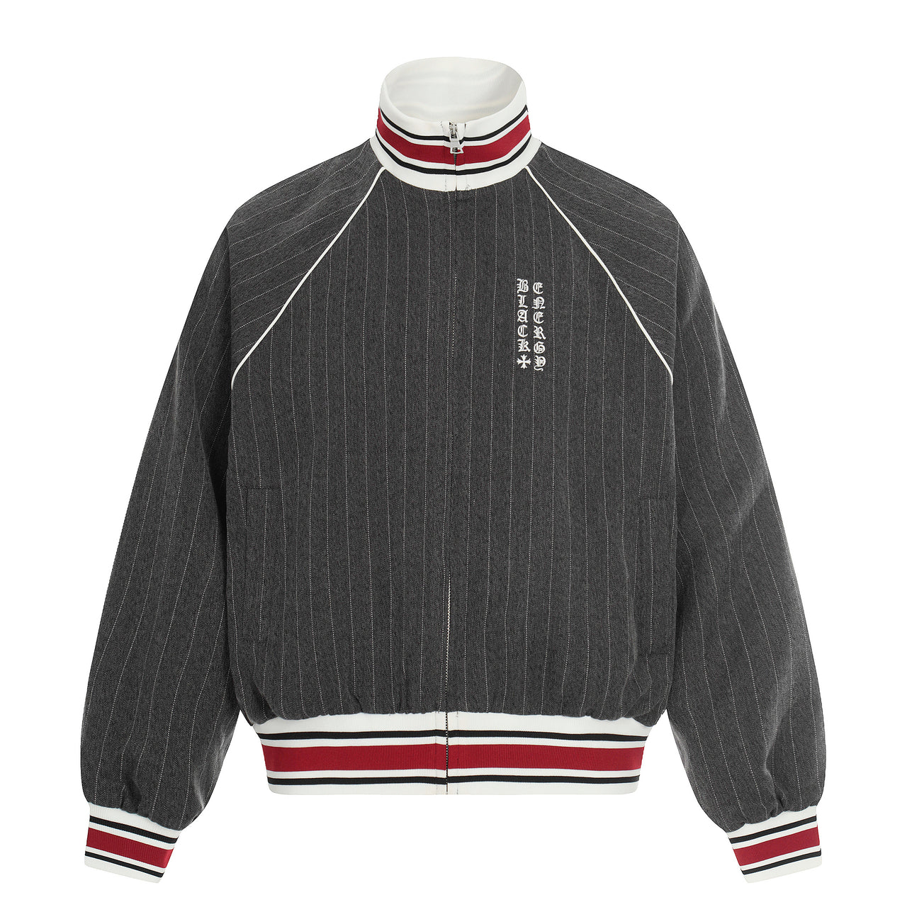 Omirad Pinstripe Track Zip Jacket