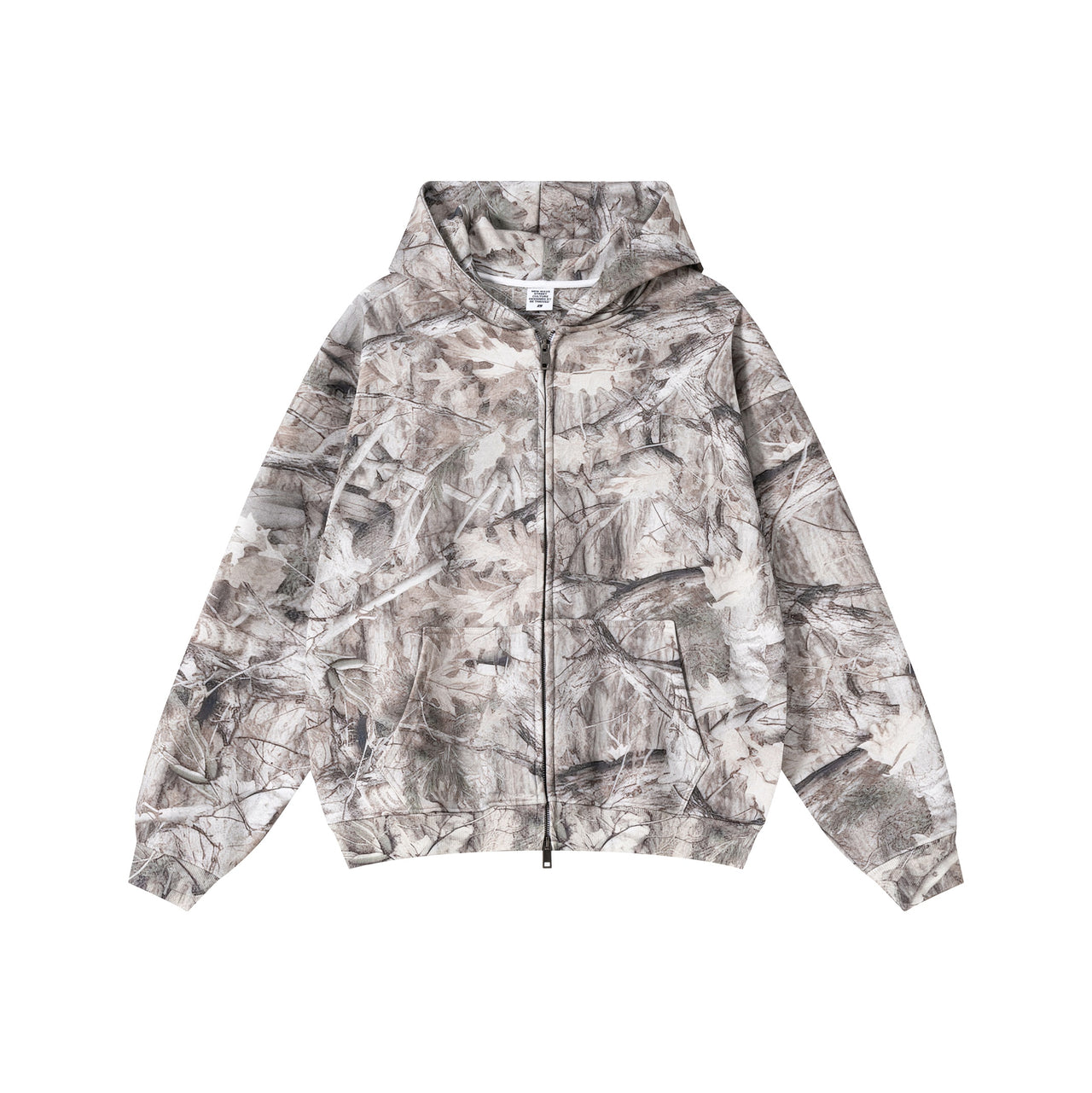 American Streetwear Punk Branch Camouflage Hoodie