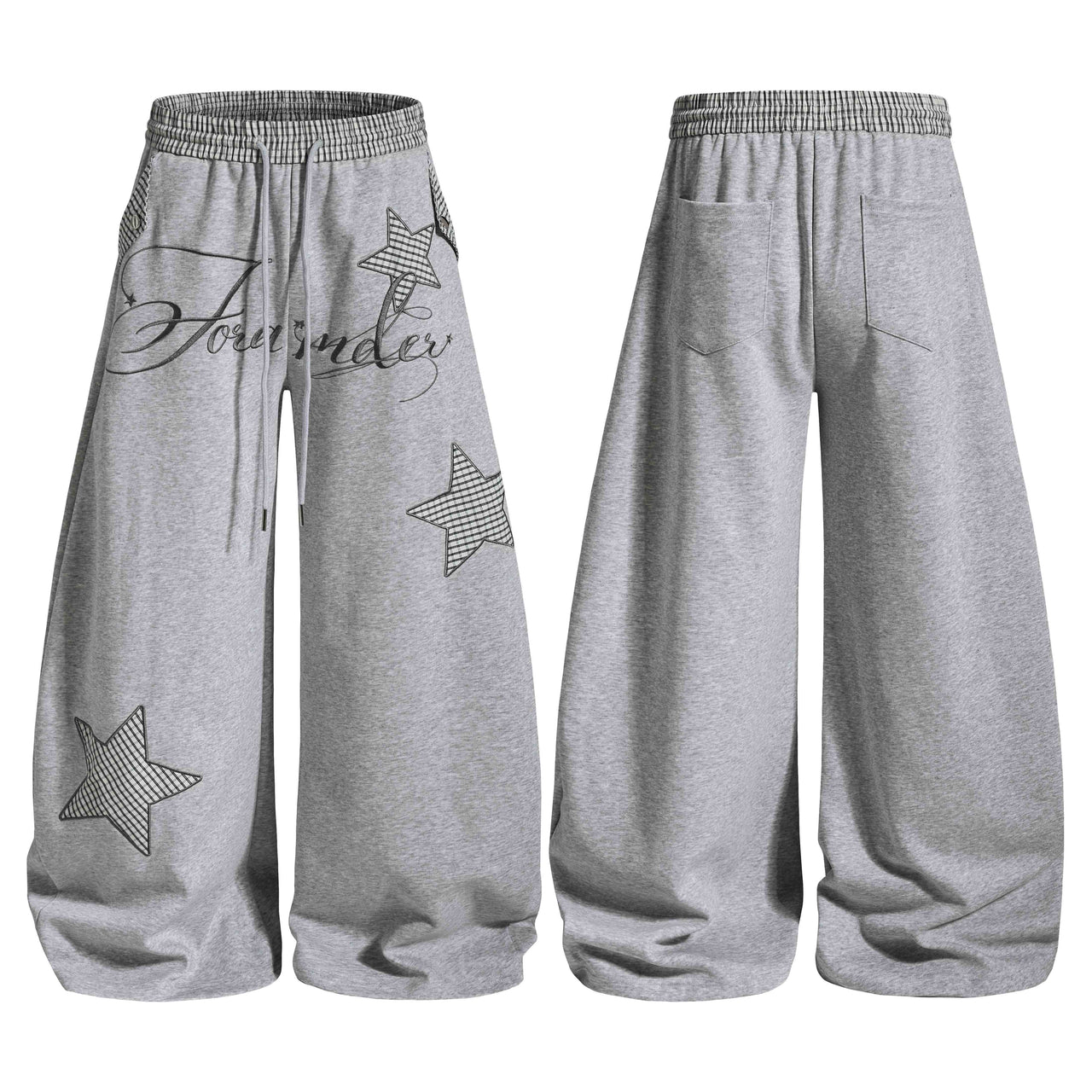 Omirad Star Embroidery Balloon Sweatpants